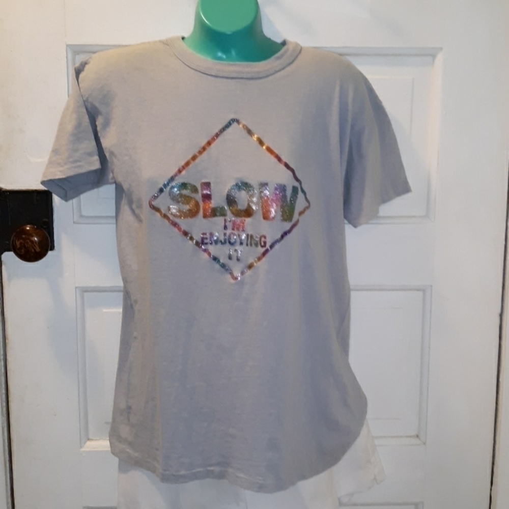 Vintage 1980s decal shirt medium
